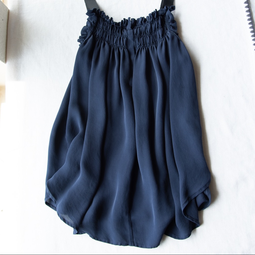 Blue Cynthia Steffe Blouse Cami Tank